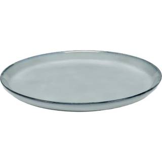 Serax Pure Blue Glazed tallerken Ø23,5 cm Blå