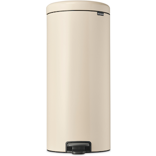 Brabantia New Icon Pedal Bin 30l - Papirkurve & Pedalspande Rustfrit Stål Soft Beige - 149962