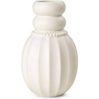 Samsurium Pearlpuff Vase, White