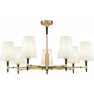 Maytoni Lysekrone Zaragoza, dæmpbar, Messing/guld, Stue/spisestue, Metal, Moderne