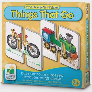 The Learning Journey: My First Match It - Things That Go - 15 selvkorrigerende k?ret?jsmatchende puslespil