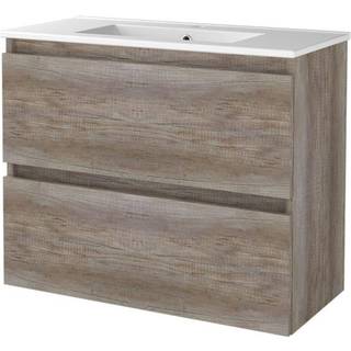 Sanibell Basicline kompakt møbelsæt 80 x 39 cm. Whisky eg