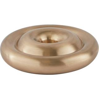 OYOY Living Design - Savi Solid Brushed Brass Candleholder Low
