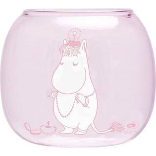 Muurla Snorkmaiden fyrfadsstage/skål Ø9 cm Pink
