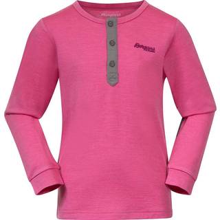 Bergans Kids' Myske Wool Shirt Ibis Rose, 92