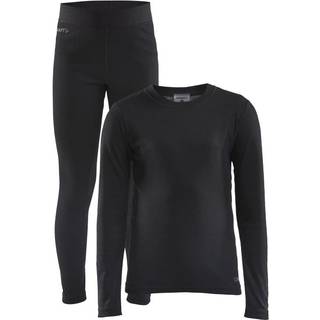 Craft - CORE Warm Baselayer Set J - Black 158/164