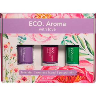 ECO. Aroma With Love Aroma Trio - Peppermint, Lavender, Women's Blend 3x10 ml (10 ml)