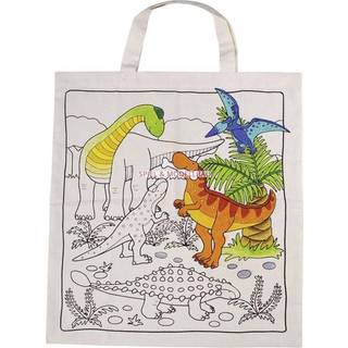 Goki Cotton Carrier Bag-Dinosaur XL