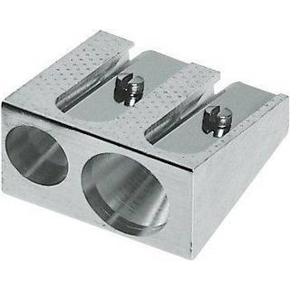 Metall-Doppelspitzer bis Ø=10mm - Silber