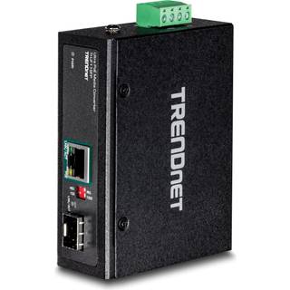 TRENDnet TI-UF11SFP - fibre media converter - 10Mb LAN 100Mb LAN GigE