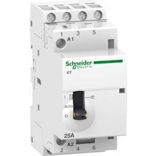 Schneider Kontaktor 25A 4no 24V AC on/off