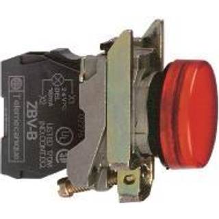 Schneider Signallampe rød led 230vac