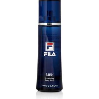 Fila forfriskende kropsspray til mænd - cool ren frisk herre duft - infunderet med noter af bergamot kardemomme og peber - trendy rektangulær str