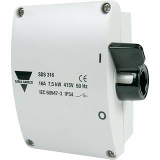 Sikkerhedsafbryder 16A 3P+N+J grå SDS316/M20