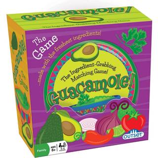 Guacamole Game - Cooperative and Critical Thinking Ingredient Matching Card Game - Alder 8+