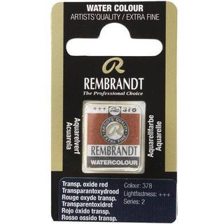 Rembrandt Løse Akvarelbrikker Transp. Ox Red (378)