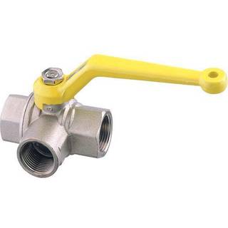 Kugleventil Guidi Full Flow 3 Ways Diverter Valve T, messing, 1" G (BSP)