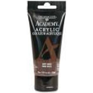 Grumbacher Academy Acryl Maling 75 ml/2,5 ounce Plastic Tube Burnt Umber (C024P)