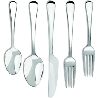Hampton Forge Skandia Mirabella Satin Bestrow Set 20 stykker Gunmetal