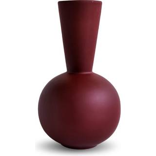 Trumpet vase, 30 cm, oliven