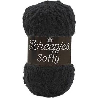 Scheepjes Softy 499 Lys gul Indhold: 75% Polyester, 25% Nylon Vægt/længde: 50 g = ca. 145 meter Anbefalede pinde: 4 mm Strikkefasthed: 10 x 10 cm = 11 m x 14 p Finvask, max 40°C / Tørres fladt.