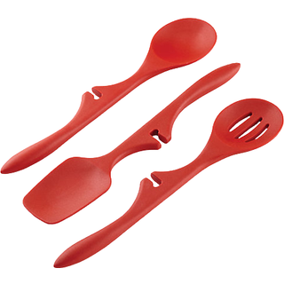 Rachael Ray Silicone Lazy Tools Set røde 3-delt værktøjer og gadgets