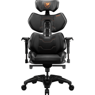 Cougar Terminator - gaming chair - metal aluminium foam industrial grade fiber reinforced plastic (PAFRP) Hyper-Dura leatherette Gamer Stol - Aluminium - Op til 135 kg