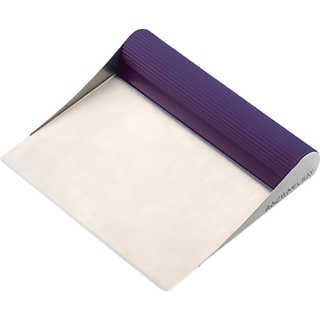 Rachael Ray rustfrit stål dejskraber og bordskraber, lilla - tåler opvaskemaskinen, multifunktionelt køkkenredskab til bagning