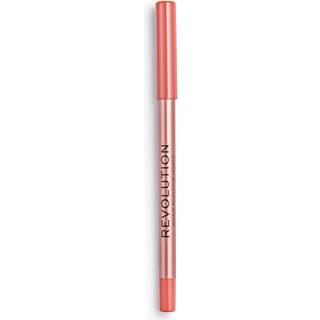 Revolution Satin Kiss Lipliner Heart Race Peach Nude