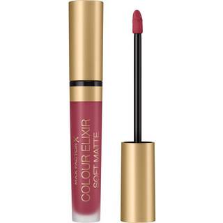 Max Factor Colour Elixir Soft Matte Langtidsholdbar flydende læbestift Skygge 035 Faded Red 4 ml - 4 ml