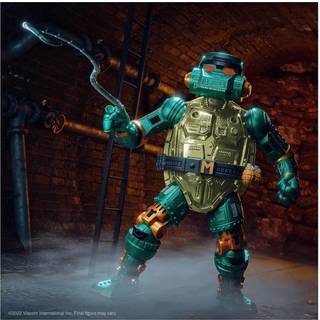 Teenage Mutant Ninja Turtles Ultimates Action Figure Warrior Metalhead Michelangelo 18 cm