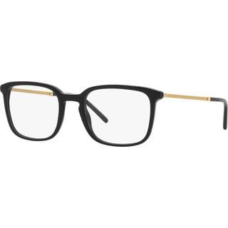 Dolce & Gabbana Mand DG3349 501 Optiske stel Plast Sort Firkantet