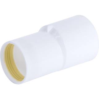 Gelia Reduktion med fast gummiringstætning, 40x32 mm, hvid
