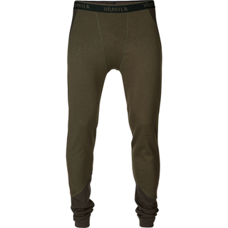 Härkila Base Warm Long Johns Willow Grøn/Shadow Brun - Härkila