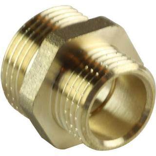 Brystnippel messing 3/4" x 1/2"