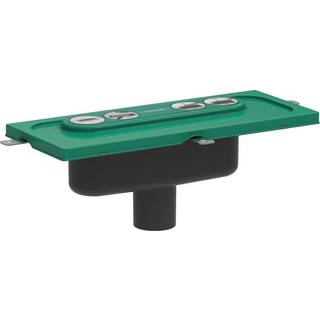 hansgrohe uBox Universal indbygningsdel til linjeafløb Ø50 mm lodret installation