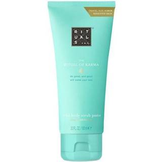 Rituals the ritual of karma mild body scrub paste clay & white tea 100ml