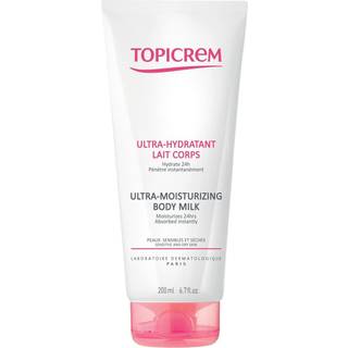 Topicrem UH BODY Ultra-Moisturizing Body Milk Dyb fugtgivende kropslotion Til tør og sensitiv hud 200 ml - 200 ml