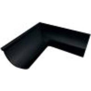 PREFA Indv. gering 0,7x333mm. 90gr. Til 1/2-rund rende. P10. Sort RAL9005. - Tages ikke retur -
