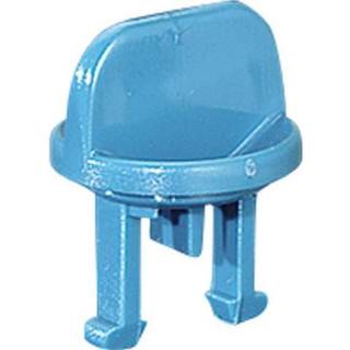 Hensel Top f/lågskrue, fingeråbning, 4 stk.