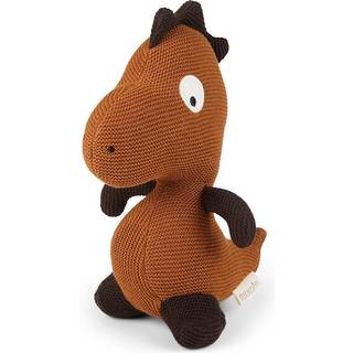 Nuuroo Andrea strikket bamse Caramel Café - 1 stk.