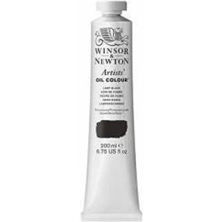 Winsor & Newton Artists Oil Color 200 ml (6,75 oz) Tube Lamp Black Black