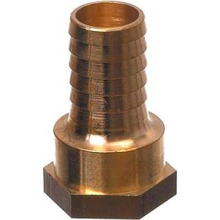 Slangnippel Guidi Hose Connecter Female, messing, 3/8" G (BSP) (indvendig) til 10 mm (25/64") slange