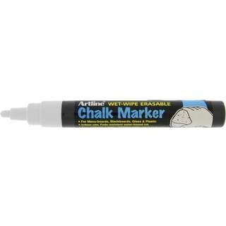 Artline Chalk Marker 2.0mm spids hvid