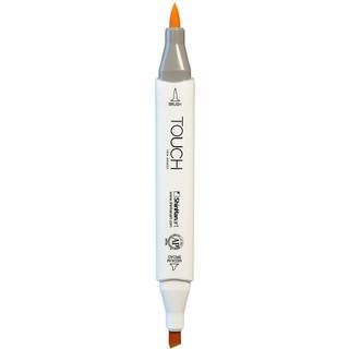 Twin Brush Marker - Pearl White