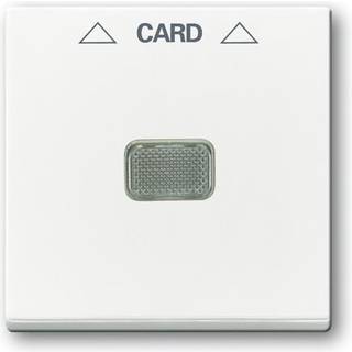 ABB B55 afd. til kort-afbryder, mat hvid