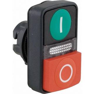 Schneider Plastic double  trykknap
