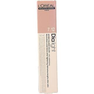 L’Oréal Professionnel Dia Light Permanent hårfarve Ammoniakfri Skygge 7.12 Biondo Cenere Irisé 50 ml - 50 ml