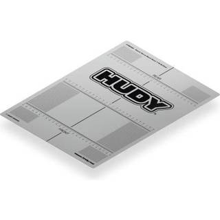 HUDY Pastic Set-Up Board-mærkat 282x386mm 1 / 10TC