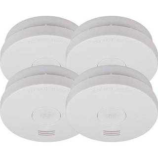 Brennenstuhl 4x Brennenstuhl Smoke Detector 10 years VDS3131 prooved